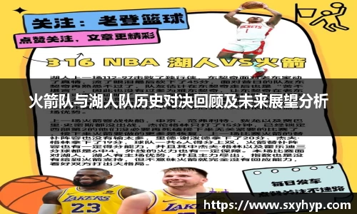 火箭队与湖人队历史对决回顾及未来展望分析